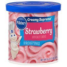 Pillsbury Creamy Supreme Strawberry Frosting 453g (American)