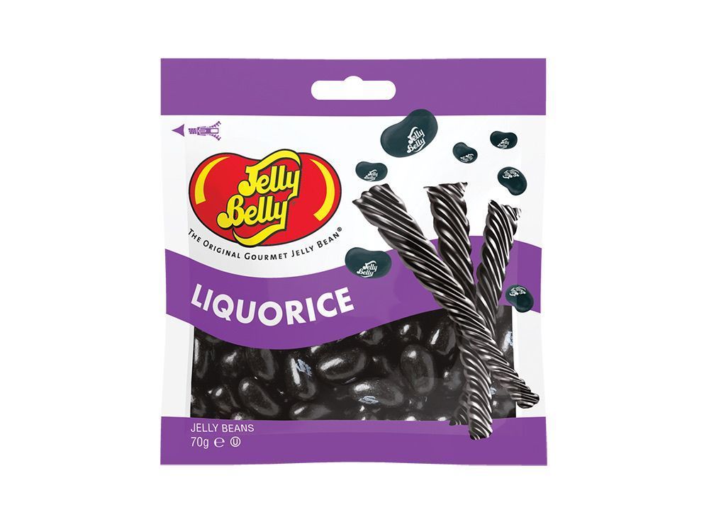 Jelly Belly Liquorice Candy 70g Pack American