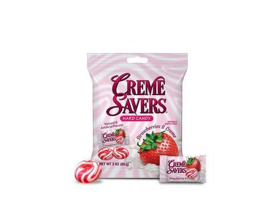 Creme Savers Strawberry & Creme 85g