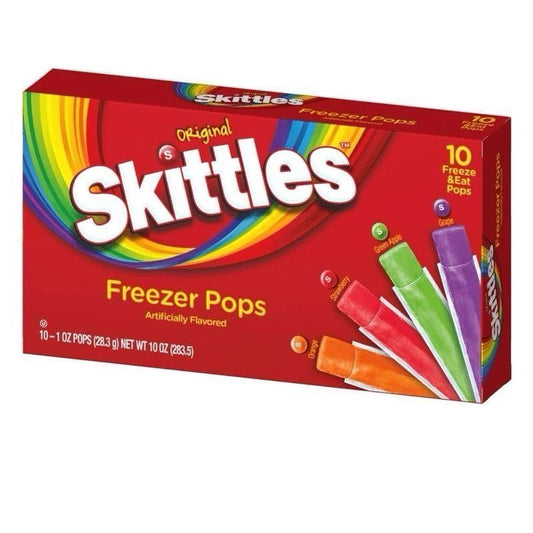Skittles Original Freezer Bars / Pops 10 x 28.3g (America)