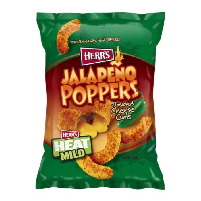 Herr's Jalapeno Popper Cheese Curls 28g (America)