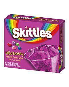 Skittles Gelatin Wild Berry 110g