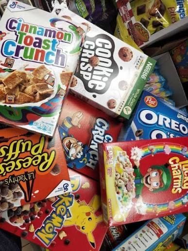 £40 WORLDWIDE CEREAL BOXES BUNDLE INTERNATIONAL
