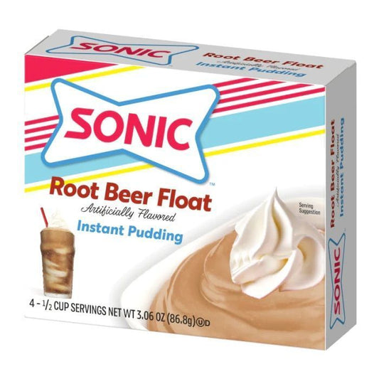 Sonic Root Beer Float Instant Pudding 86.8g USA