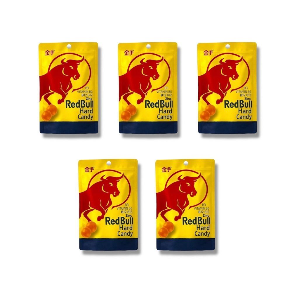5 x Red Bull Hard Candy 22g Packs