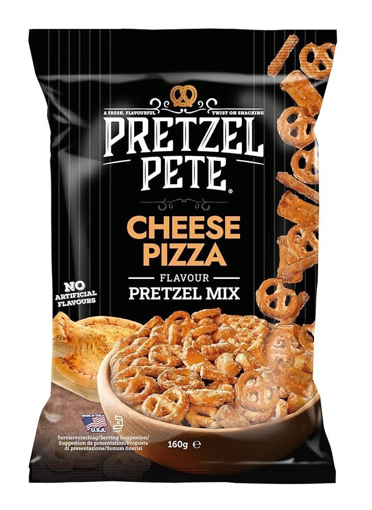 Pretzel Pete Cheese Pizza Pretzel Mix 160g