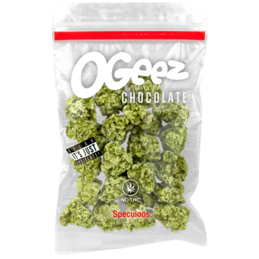 Ogeez Chocolate Speculoos "Relax, it's just chocolate" - 10g Bag