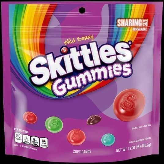 Skittles Wild Berry Gummies 340g Sharing Size (America)