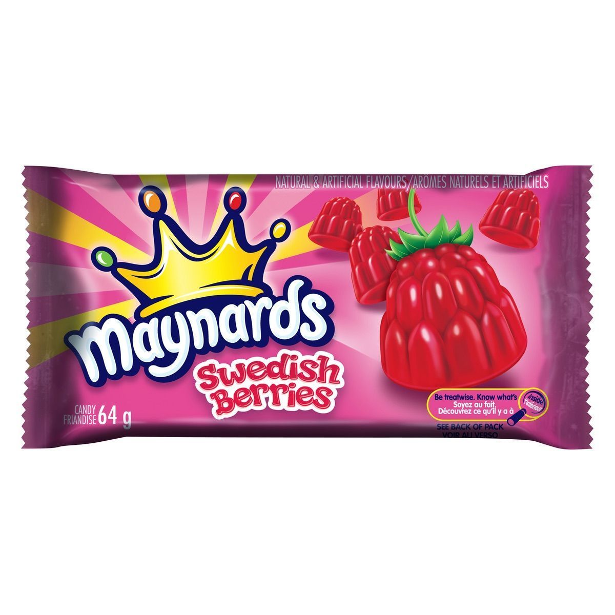 Maynards Swedish Berries 64g (Canada)