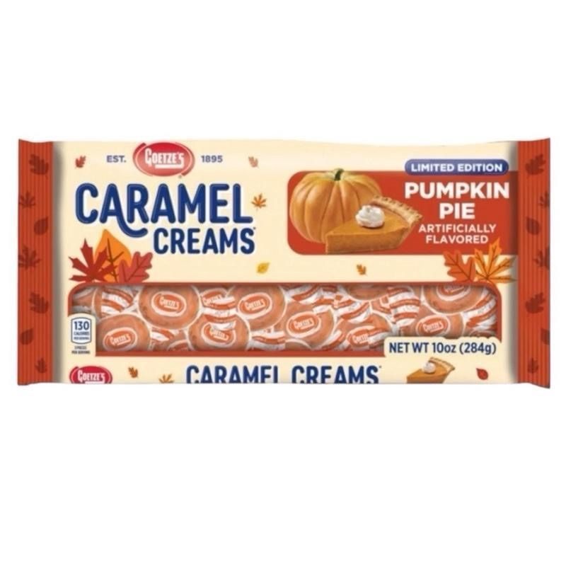 Goetze's Caramel Creams Pumpkin Pie 283g (America)