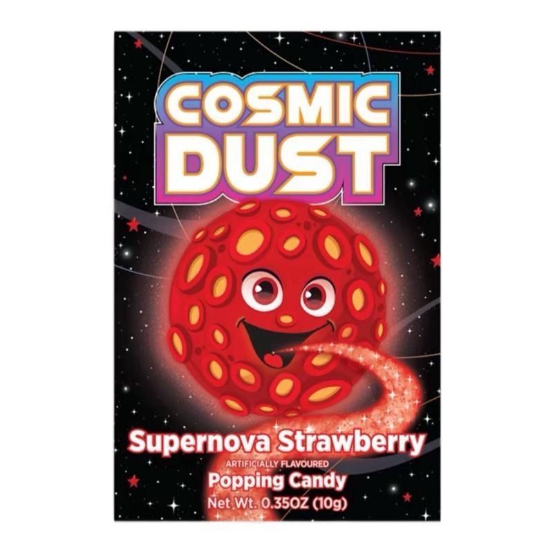 Cosmic Dust Supernova Strawberry Popping Candy 10g