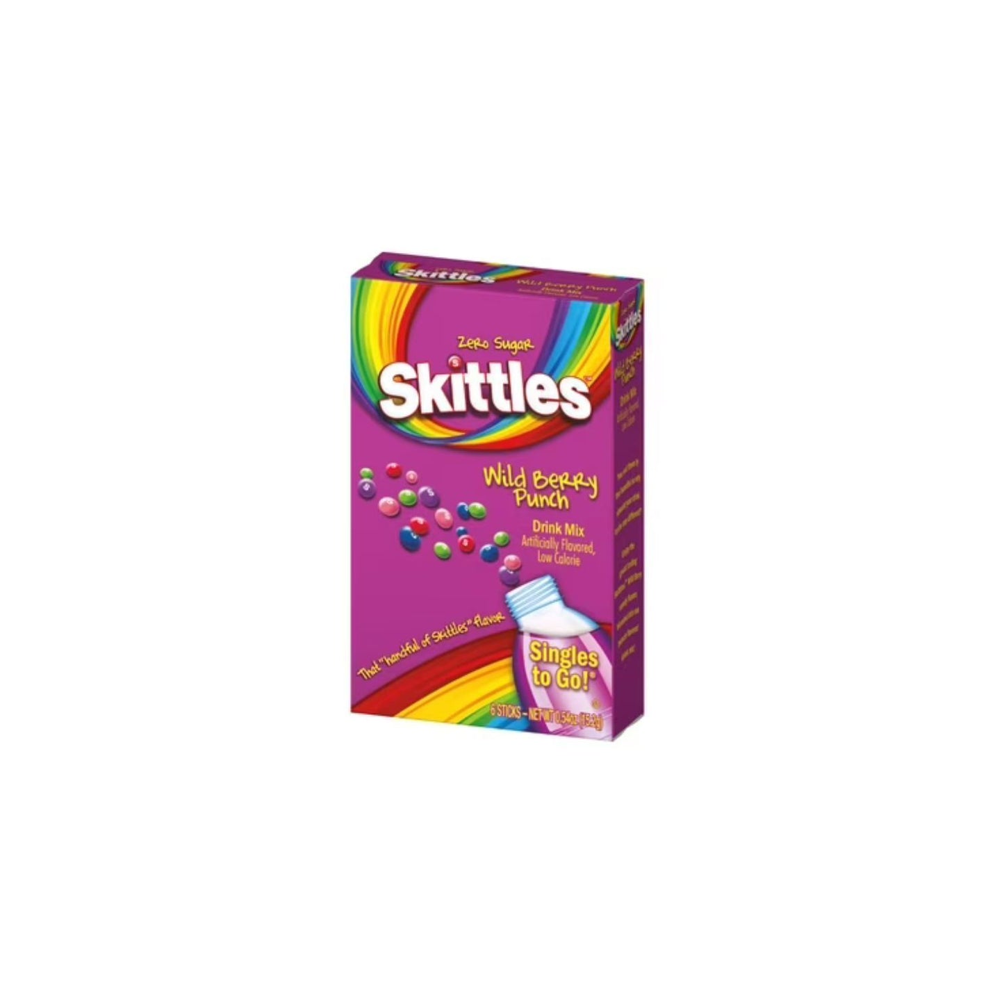 Singles to Go Skittles Wild Berry Punch (America)
