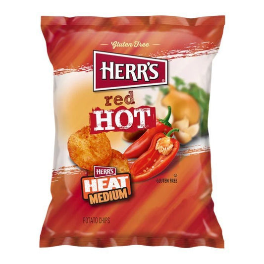 Herr's Red Hot Potato Chips 28g (America)