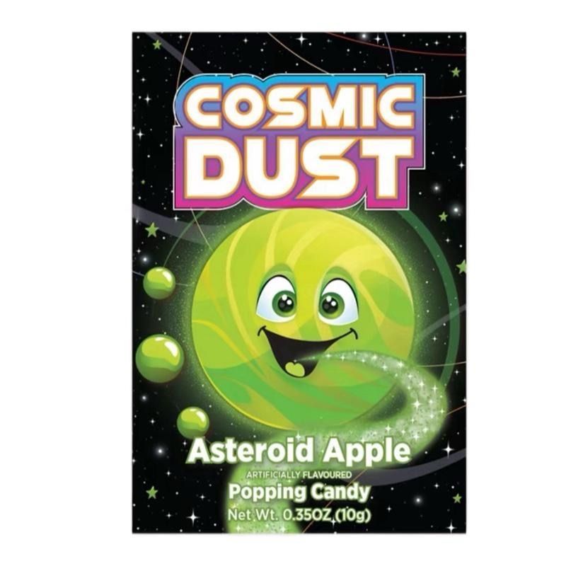 Cosmic Dust Asteroid Apple Popping Candy 10g