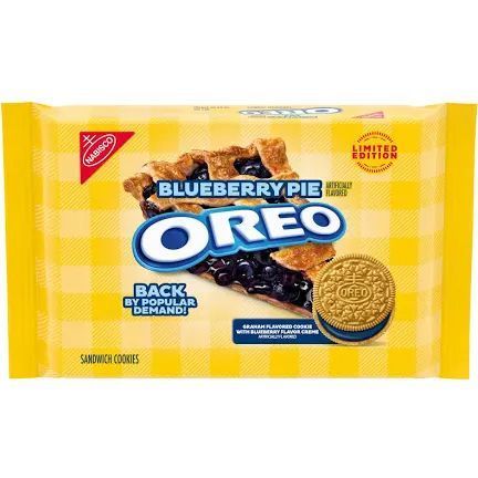 Oreo LIMITED EDITION Blueberry Pie Creme Sandwich Cookies 303g (American)