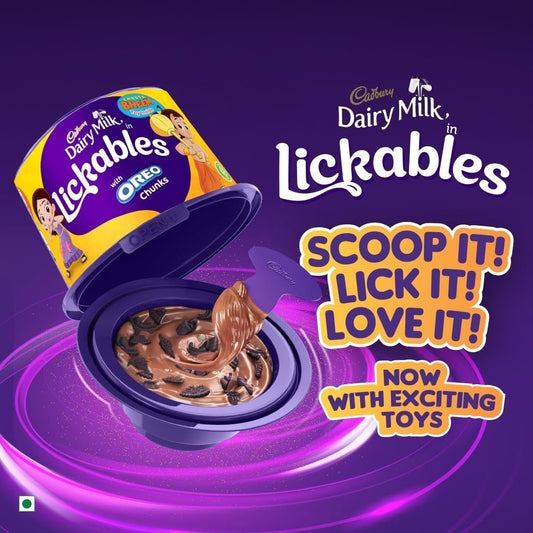 Cadbury Dairy Milk Lickables with Oreo 20g Pot