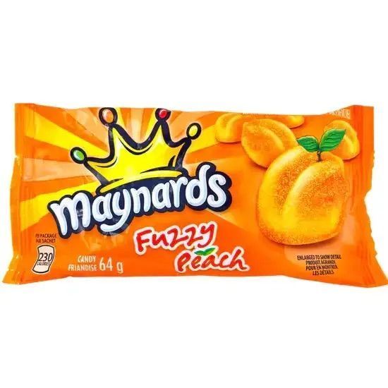 Maynards Fuzzy Peach 64g (Canada)