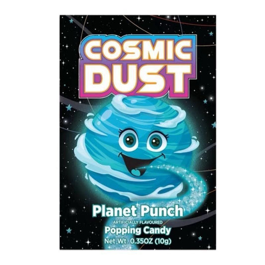 Cosmic Dust Planet Punch Popping Candy 10g Pack