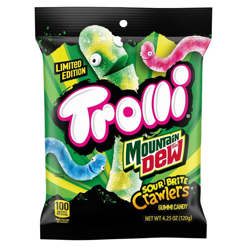 Trolli Crawlers X Mountain Dew Limited Edition 120g