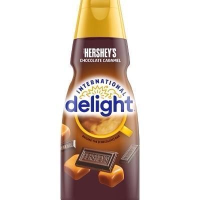 International Delight Hershey's Chocolate Caramel Coffee Creamer 946ml American