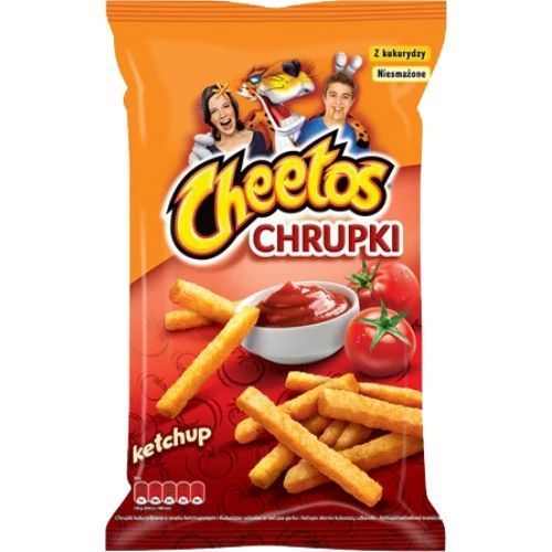 Cheetos XXL Ketchup Flavour Crisps Chrupki 165g European