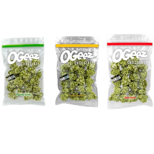 3 x Ogeez Bundle Speculoos (Biscoff) / Popping Candy / Salted Caramel 10g Packs