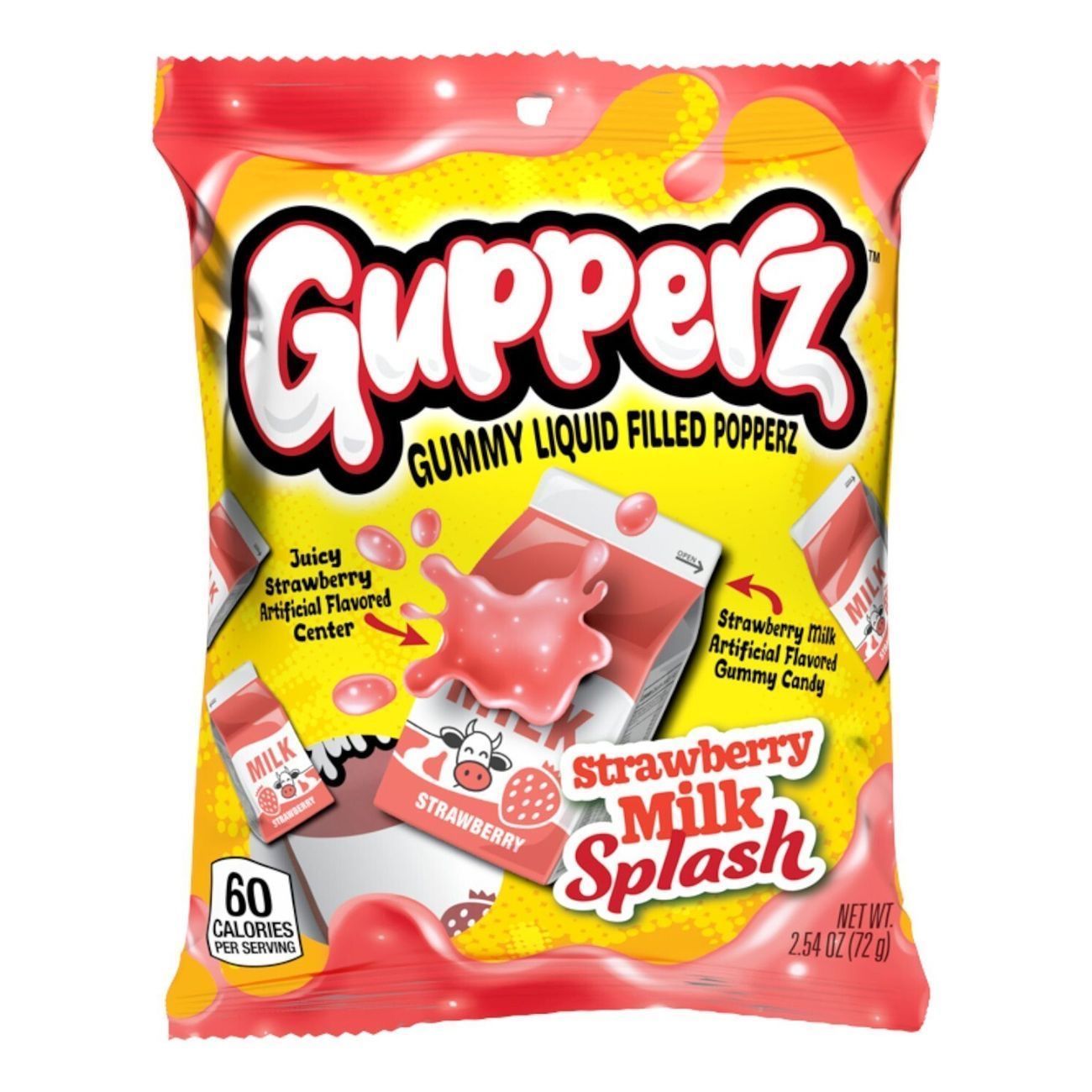 Gupperz Strawberry Milkshake 72g