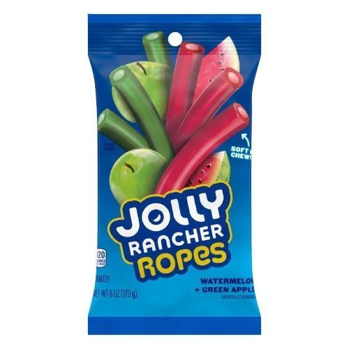Jolly Rancher Ropes Watermelon & Green Apple 170g