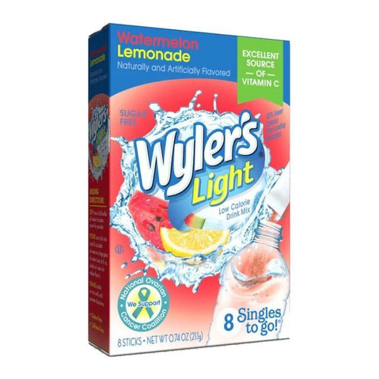 Wyler's Light Watermelon Lemonade Drink Mix 8 Sachets (USA)