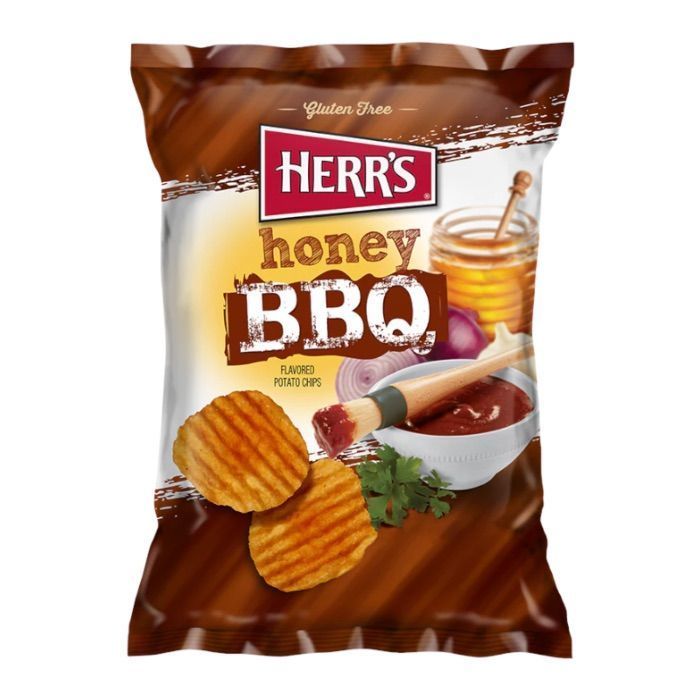 Herr's Honey BBQ Potato Chips 28g (America)