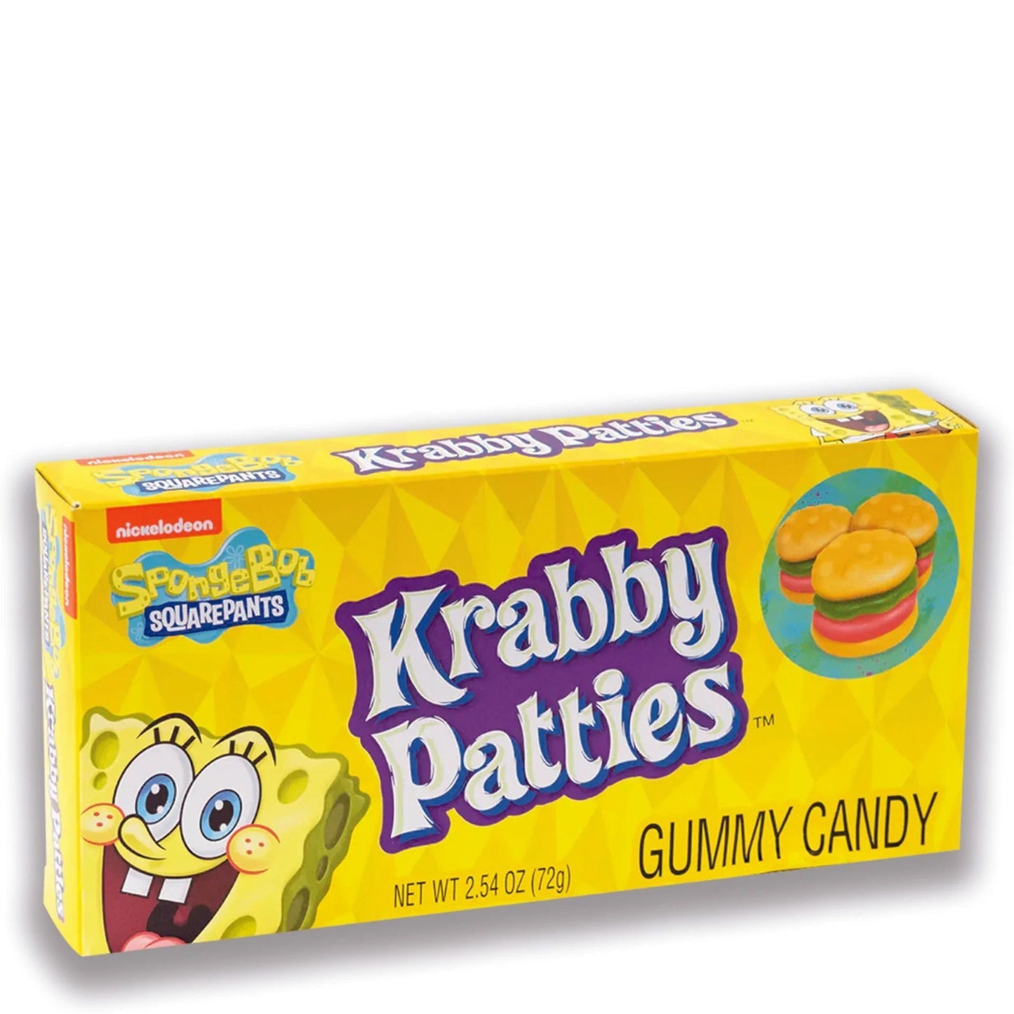 SpongeBob SquarePants Krabby Patties Gummy Candy 72g