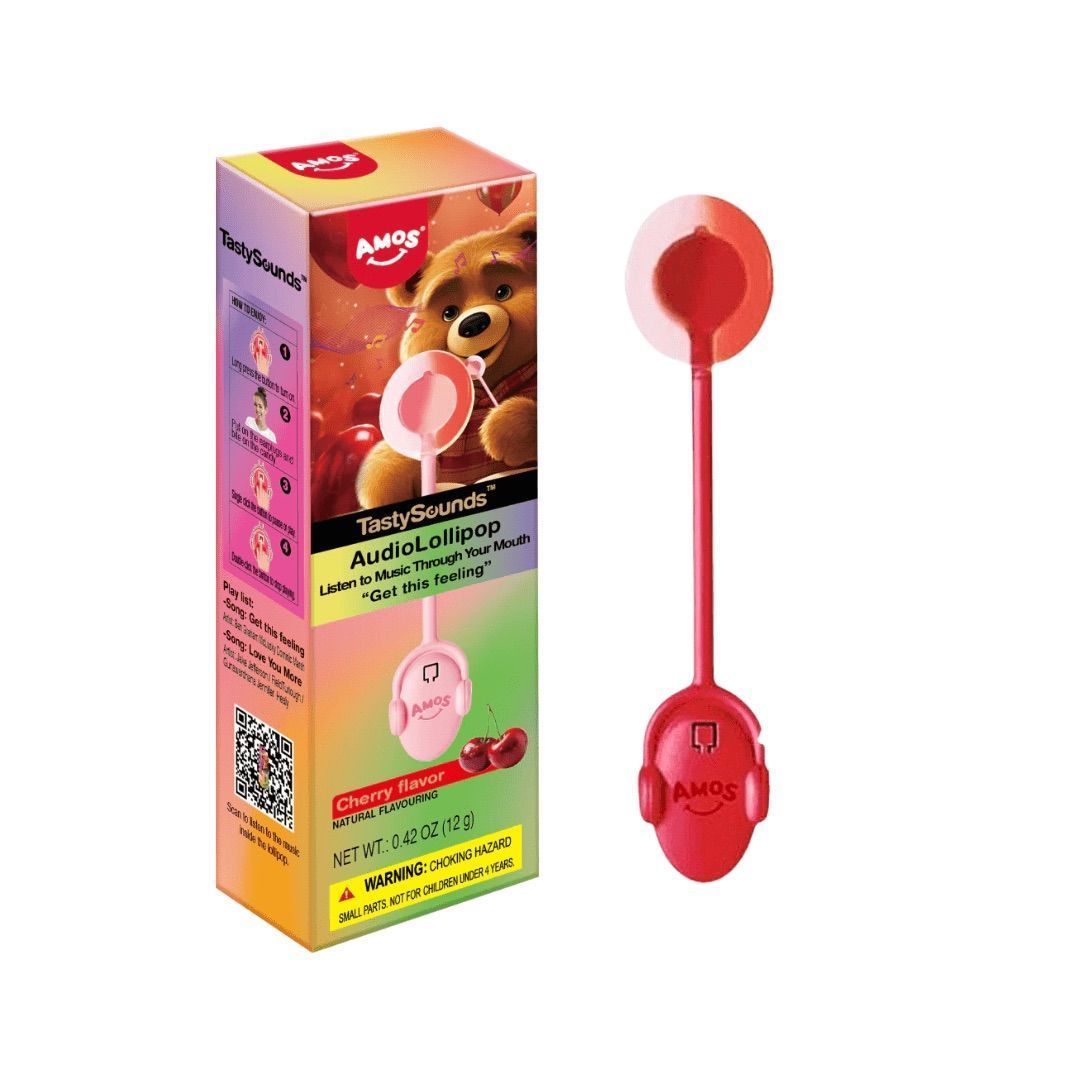 Amos Music Lollipop Cherry Flavour