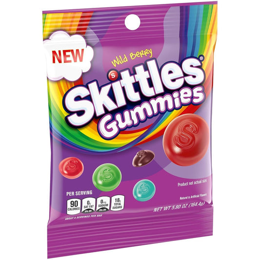 Skittles Wild Berry Gummies 5.8oz (America)