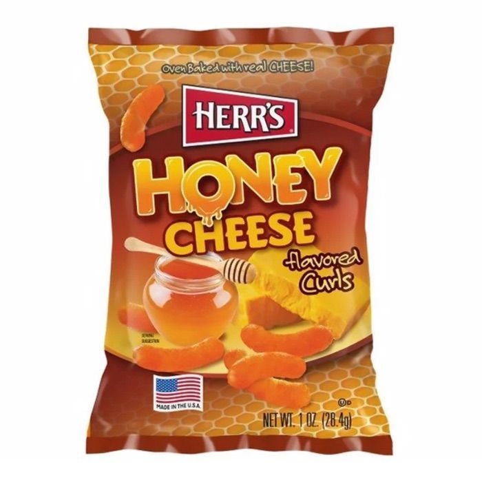 Herr's Honey Cheese Curls 28g (America)