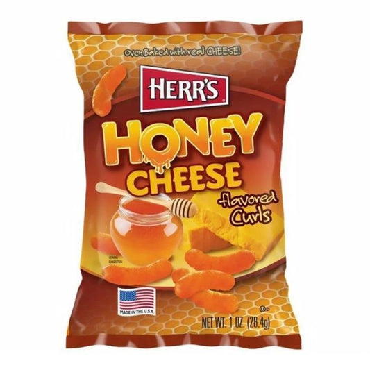 Herr's Honey Cheese Curls 28g (America)