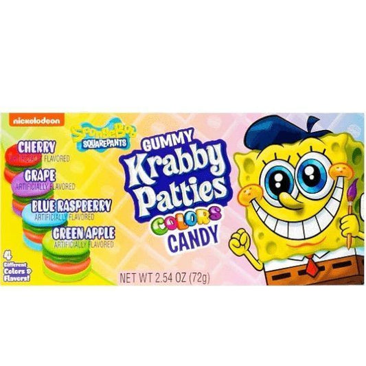 SpongeBob SquarePants Krabby Patty Coulors 72g