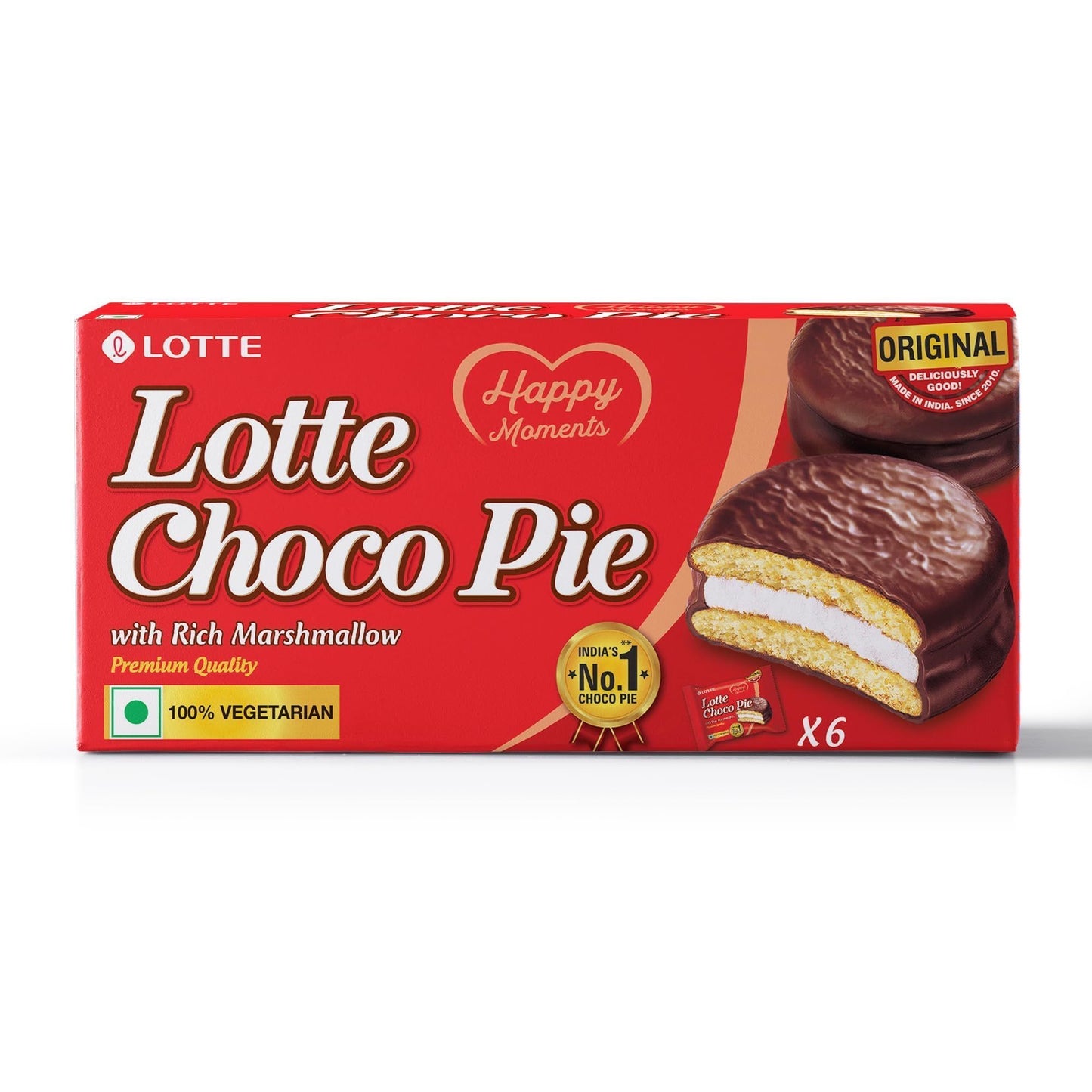Lotte Choco Pie 6 Pack (Asia)