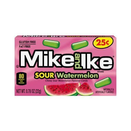 Mike & Ike Sour Watermelon 22g Candy (America)